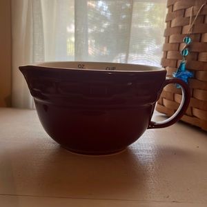 Longaberger measuring bowl